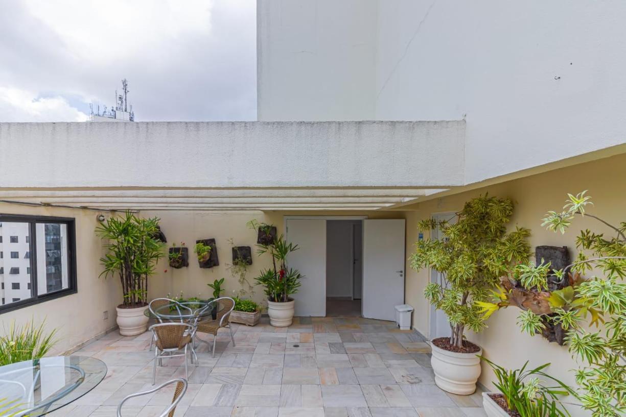 מלון סאו פאולו Flat - Rua Bela Cintra מראה חיצוני תמונה